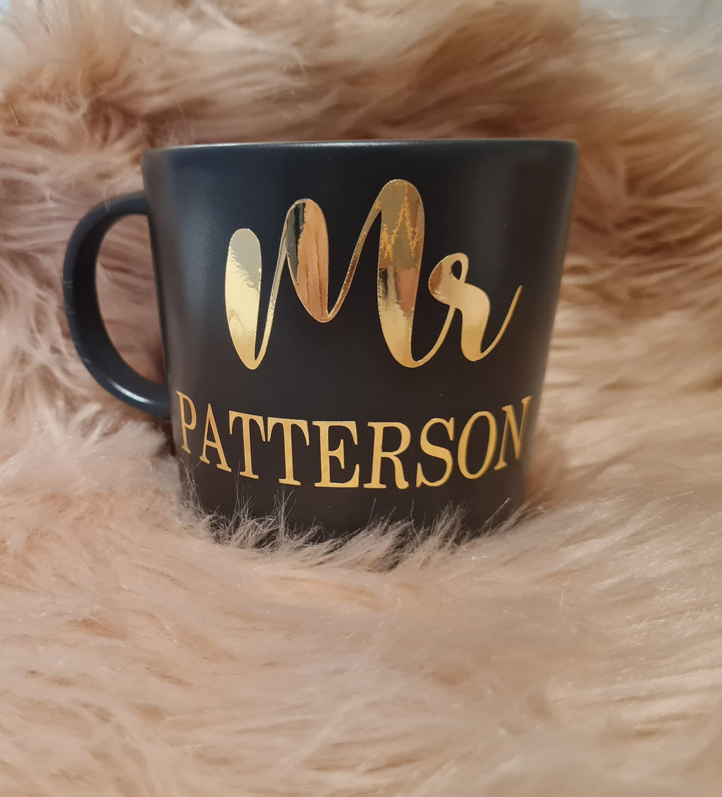 Hochzeitstassen ,Tassen set,  Mr &Mrs, wedding,  Paartassen, personalisierte Tassen,  Kaffeetasse, Kaffeebecher