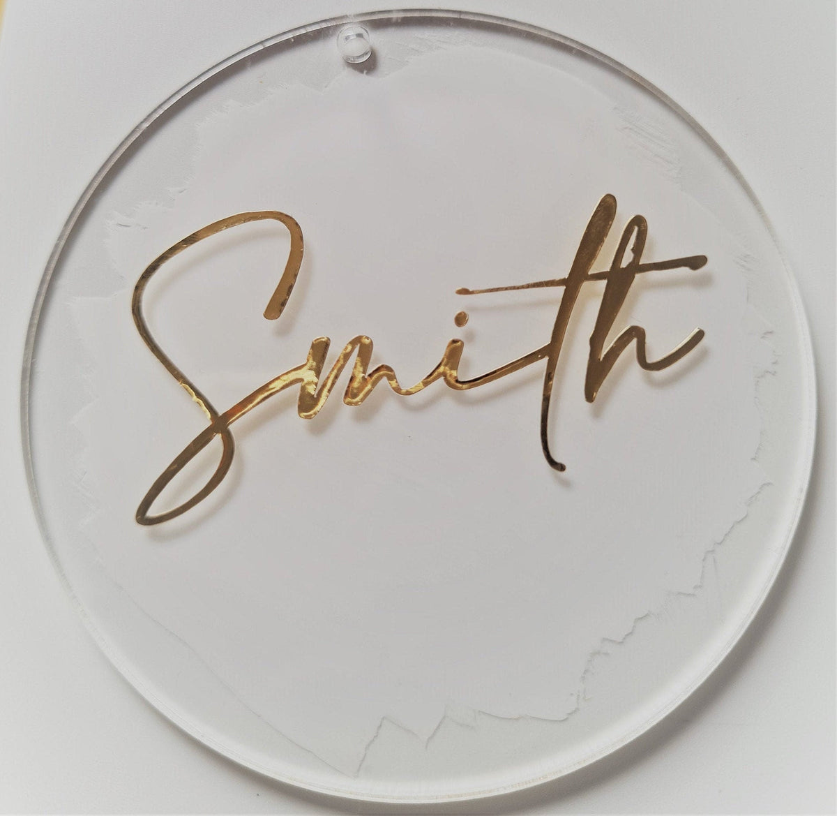 Platzkarte Acrylschild Hochzeit  Geschenk Verlobung   Acrylschild  Taufe, Türschild Namensschild Personalisiert