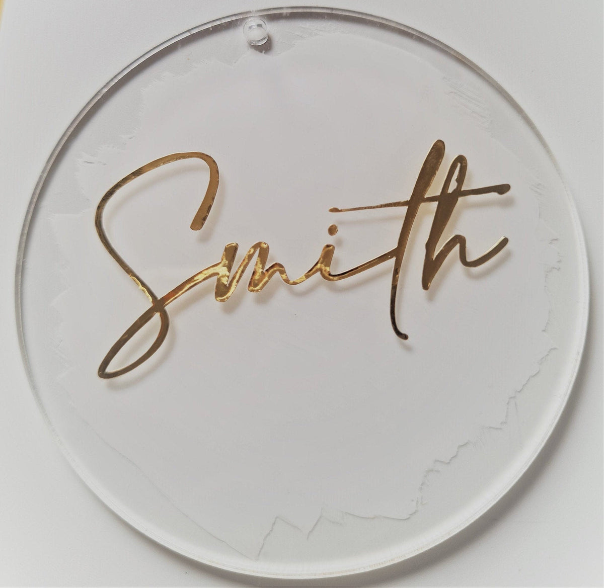 Platzkarte Acrylschild Hochzeit  Geschenk Verlobung   Acrylschild  Taufe, Türschild Namensschild Personalisiert
