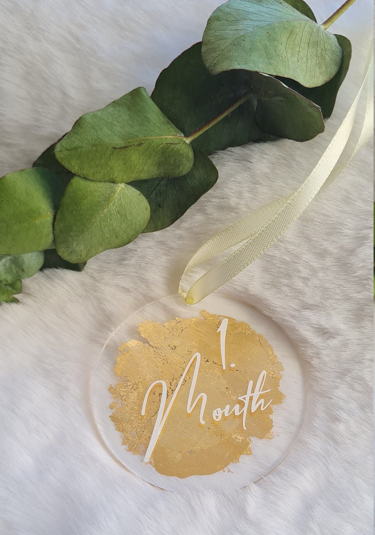 Platzkarte Acrylschild Hochzeit  Geschenk Babyshower Baby Monats Schild   Acrylschild  Taufe, weihnachtskugel Namensschild Personalisiert