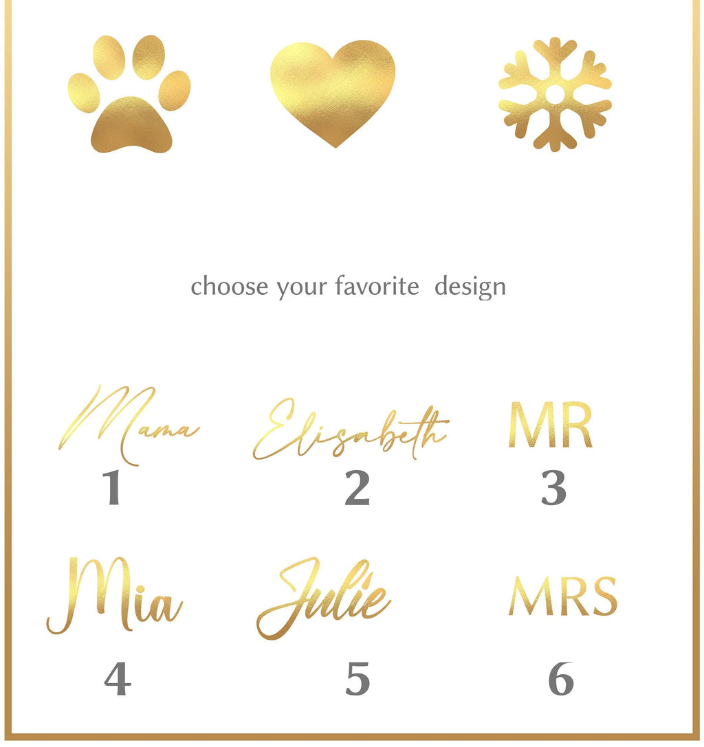 Hochwertige 6 cm  Glas Weihnachtskugel personalisiert,  mit Namen, in vielen Farben. Christbaumkugel, Personalisiertes Geschenk Ornamtens