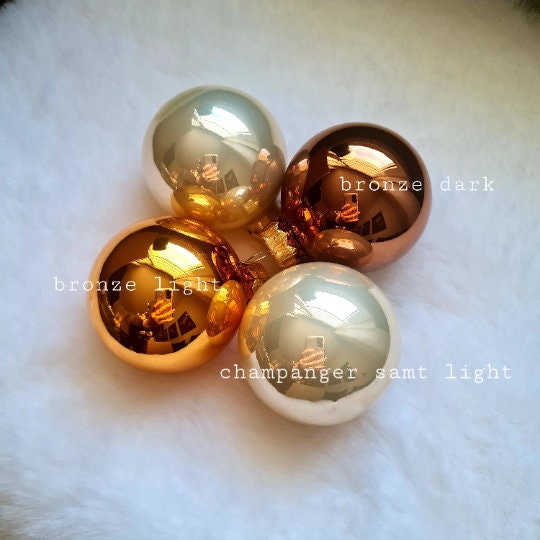 Gravierte Weihnachtskugel  mit LED Beleuchtung personalisiert, Christbaumkugel,   Glaskugel, Glas,  6cm xmas ornament christmas