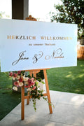 Hochzeitsschild 2mm Acrylplatte ,Sitzplan, Hochzeitsstaffelei, Hochzeitsdeko, weedingdecor, Acrylschild wedding