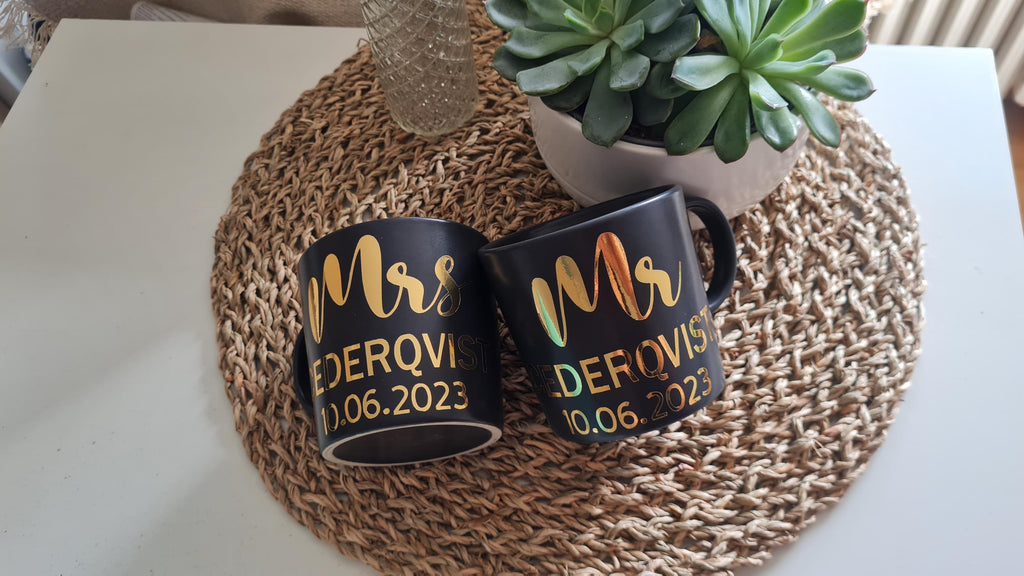 Hochzeitstasse ,Tasse ,  Mr &Mrs, wedding,  Paartasse, personalisierte,  Kaffeetasse, Kaffeebecher