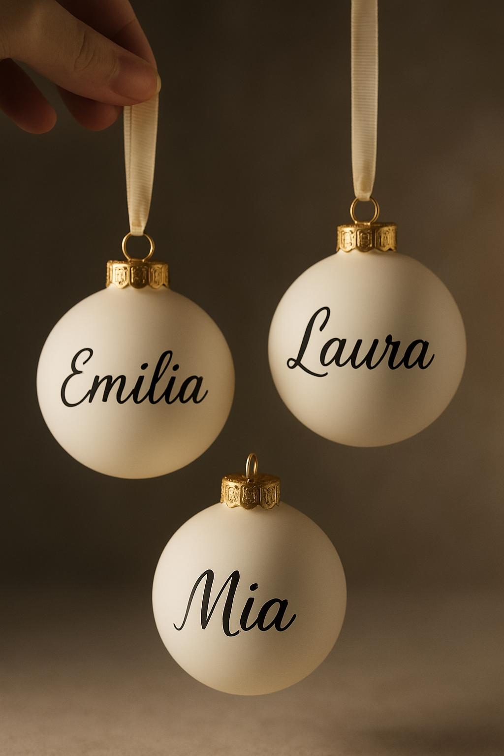 Logo branding Weihnachtskugel 6cm , personalisiert, Christbaumkugel,  Weihnachtsschmuck Firmenlogo, Glas,  6cm